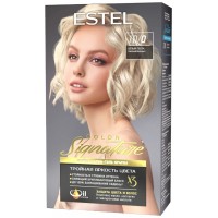 Стойкая крем-гель краска для волос COLOR Signature 10/0 Белый песок